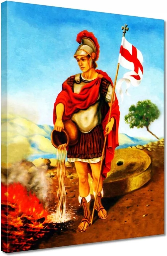 Festmények 30x40 Szent Flórián