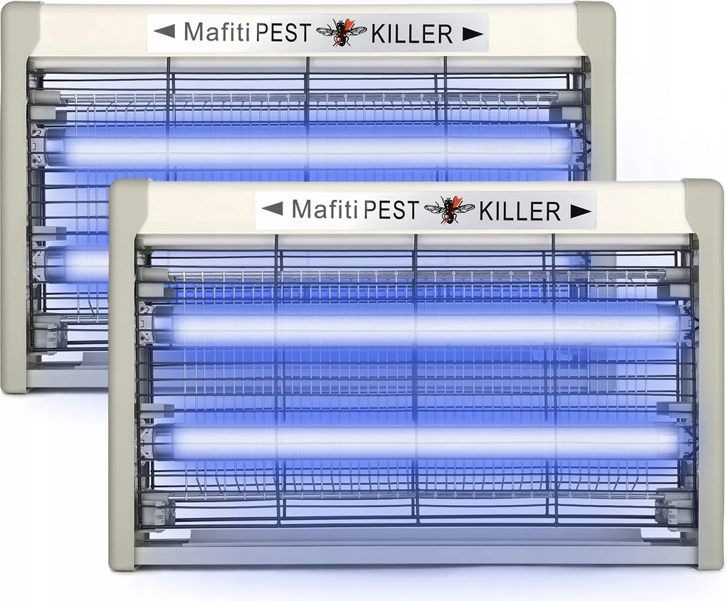 Rovarölő Lámpa 2x Szúnyogok Lepkék Legyek Rovarok Csapda Erős Nagy