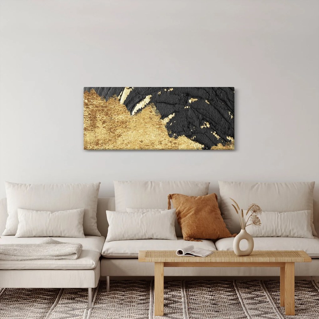 Kép - Arany szerkezet N⁰1 (120x50 cm)