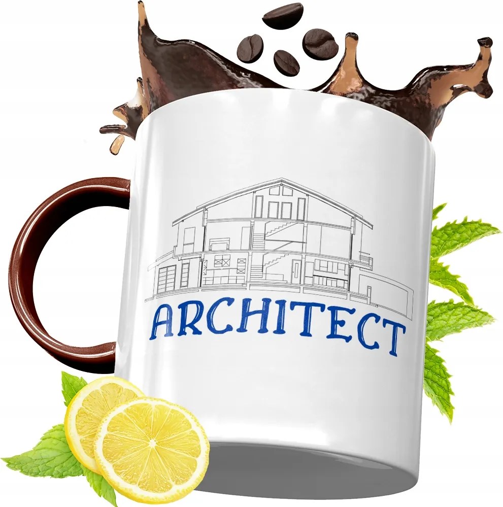 Bordó Bögre Építésznek Születésnapi Ajándék fényképes nyomtatással