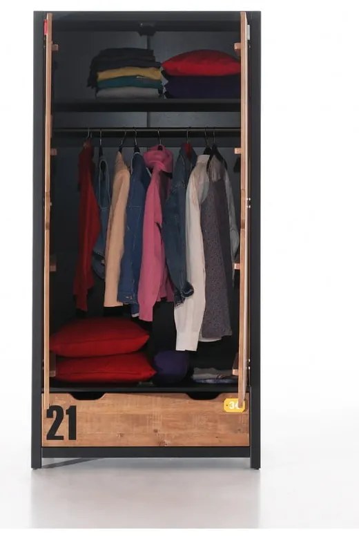 Alex kétajtós ruhásszekrény - Vipack