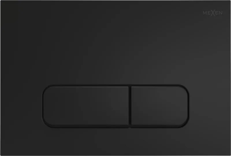 Mexen Fenix Air 02 pneumatikus öblítőgomb, fekete - 6A0203