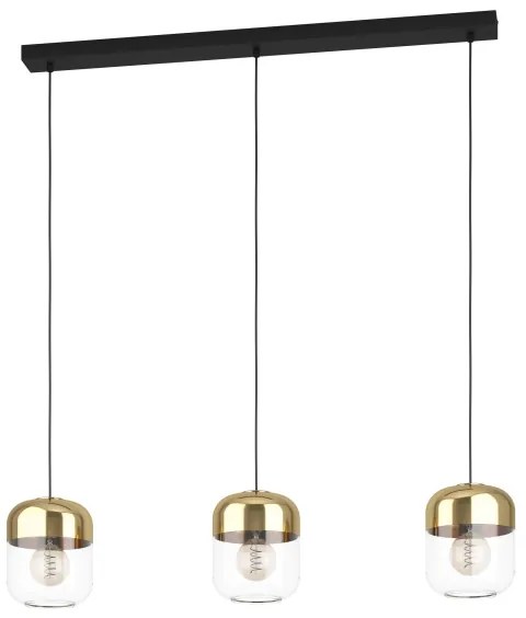 Eglo 900551 - Csillár zsinóron MARYVILLA 3xE27/40W/230V