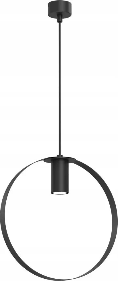 Fekete kerek függőlámpa Ortiga 2 5148 Antigo