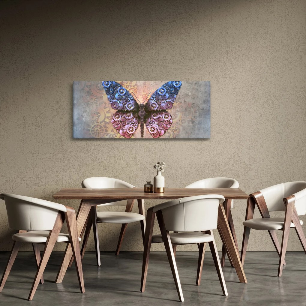 Kép - Steampunk pillangó (120x50 cm)