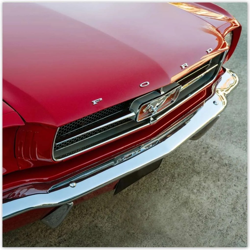 Poszterek 140x140 Ford Mustang Motorháztető Lámpák