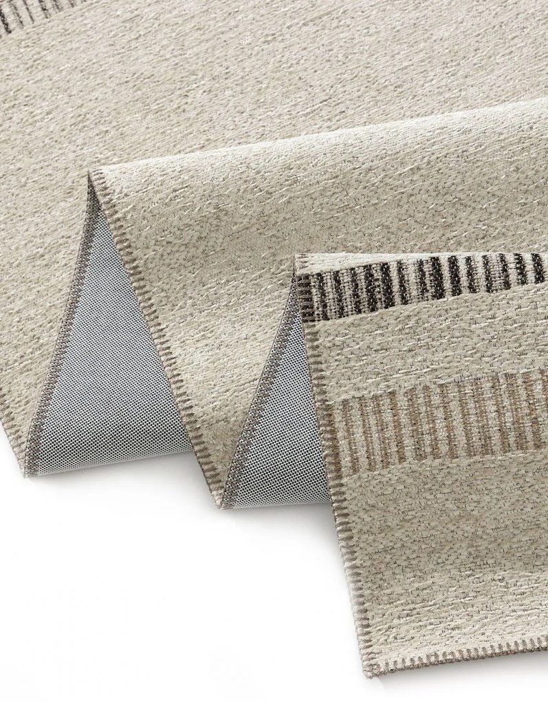Síkszövött szőnyeg Elena Beige/Brown 240x340 cm