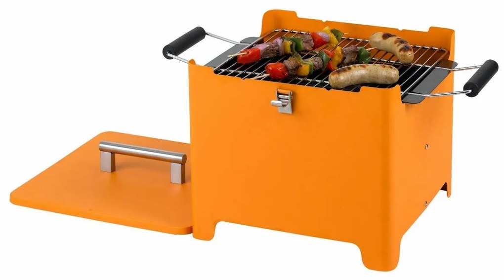 Tepro 1144 Chill&Grill Cube grill,narancssárga, 54 x 3 6 x 35 cm