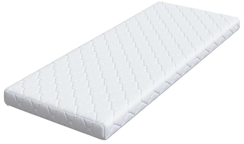 Matrac Kókuszréteggel Fehér 200 x 70 cm PU hab