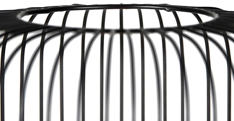 Design állólámpa fekete arannyal - Mayelle