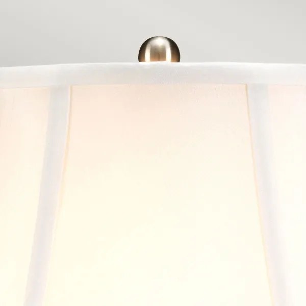 Elstead BLUE-G-JAR-TL - Asztali lámpa BLUE GINGER JAR 1xE27/60W/230V