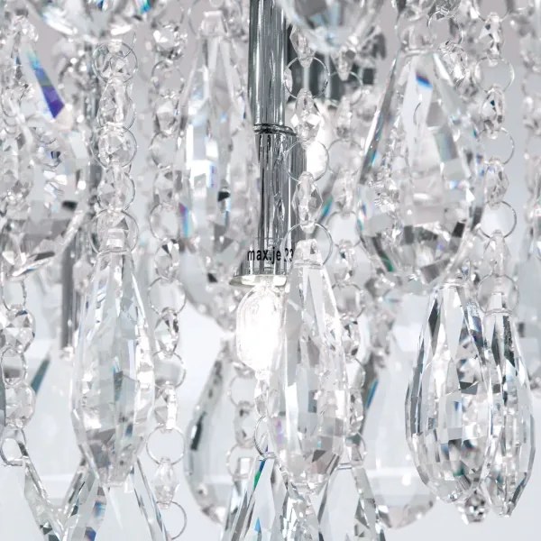 Orion DLU 2516/45-Kristály mennyezeti lámpa CELESTE 6xG9/40W/230V átm. 45 cm króm