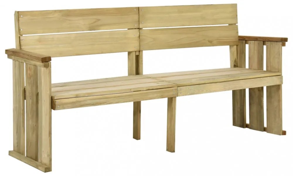 impregnált fenyőfa kerti pad 172 cm