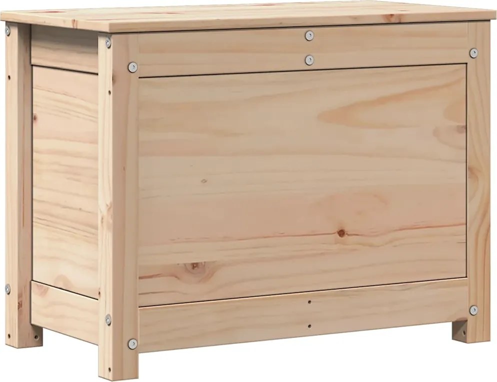 vidaXL tömör fenyőfa tárolóláda 60x32x45,5 cm