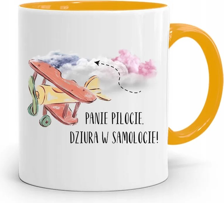 Távirányítós Bögre Sárga Születésnapi Ajándék fényképes nyomtatással