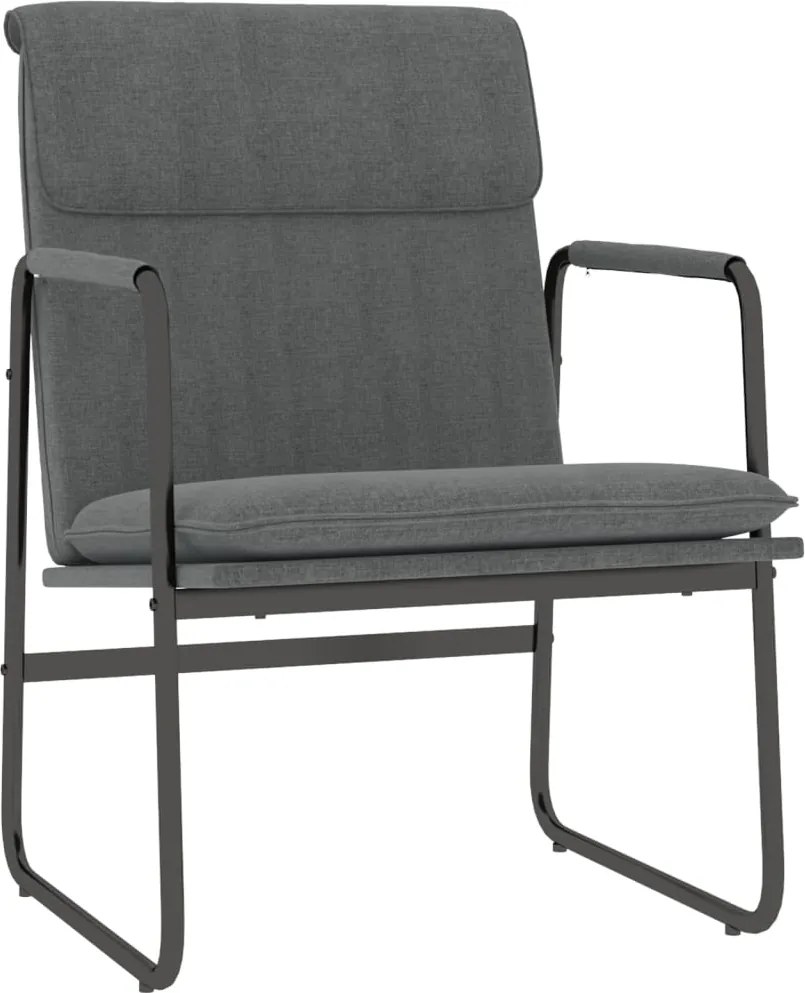 vidaXL sötétszürke szövet pihenőszék 55 x 64 x 80 cm