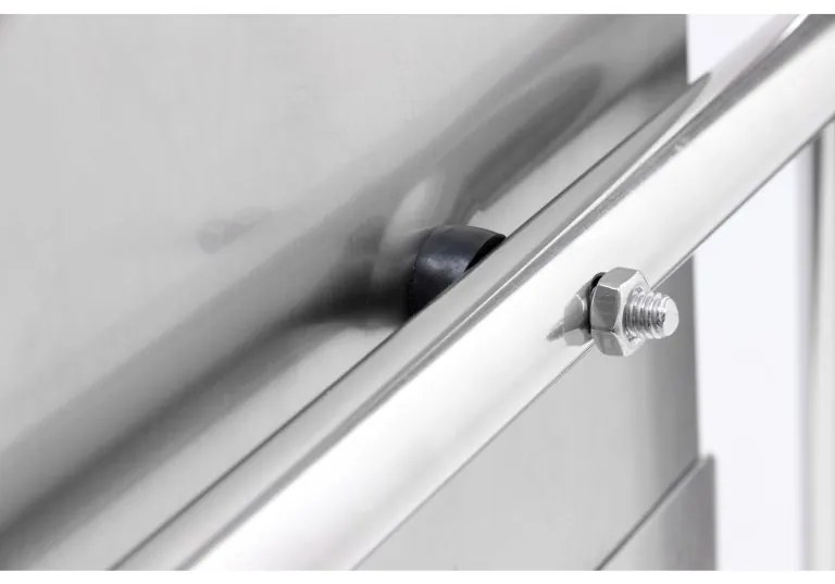 STILISTA Postaláda rozsdamentes acél 120 cm