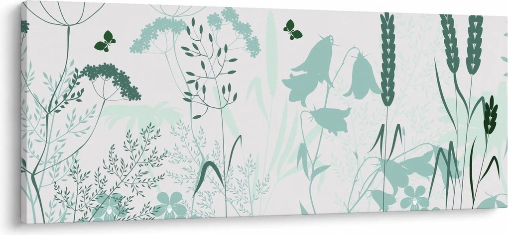 Kép - rét vektor (120x50 cm)