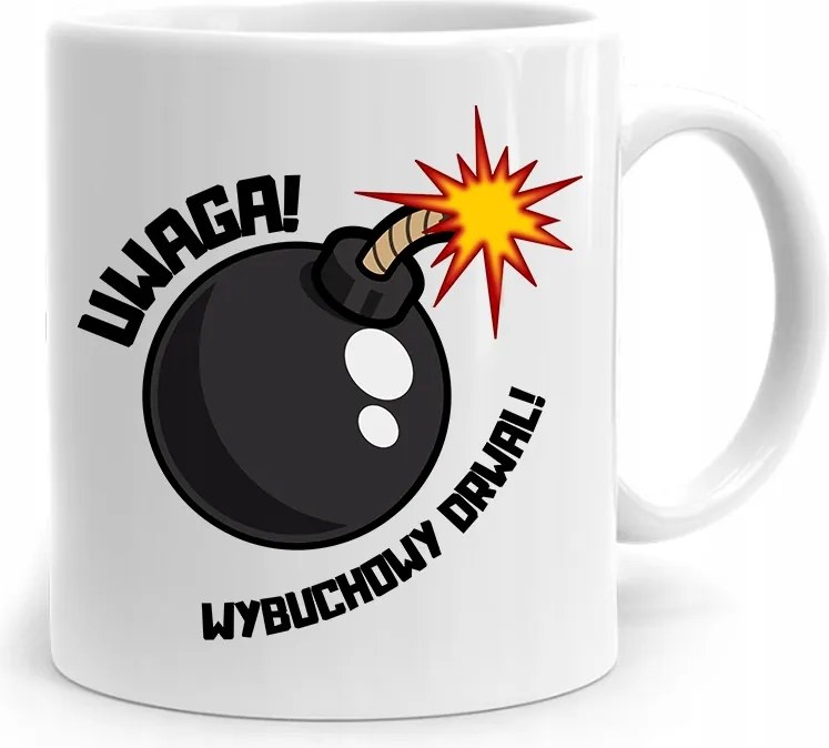 Favágó Ajándék Bögre Robbanó Favágó Nyomtatott Fotóval