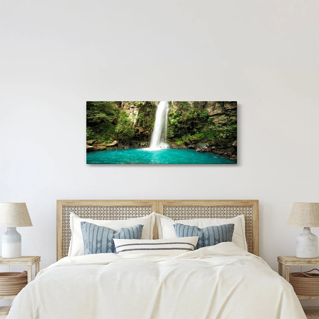 Kép - Vízesés (120x50 cm)