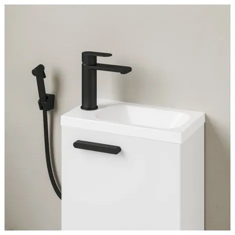 Ravak XJGL1100000 - Függesztett mosdó CHROME 40x22 cm öntött márvány/fehér