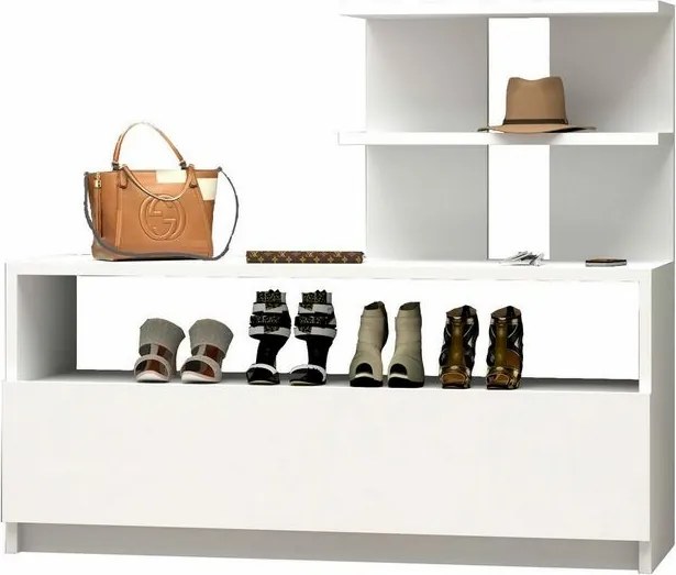 Airy White cipősszekrény