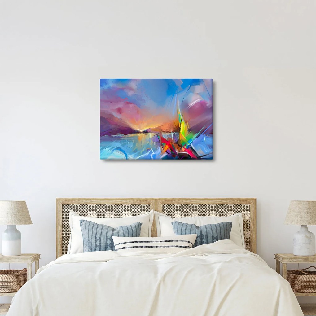 Kép - Naplemente (70x50 cm)