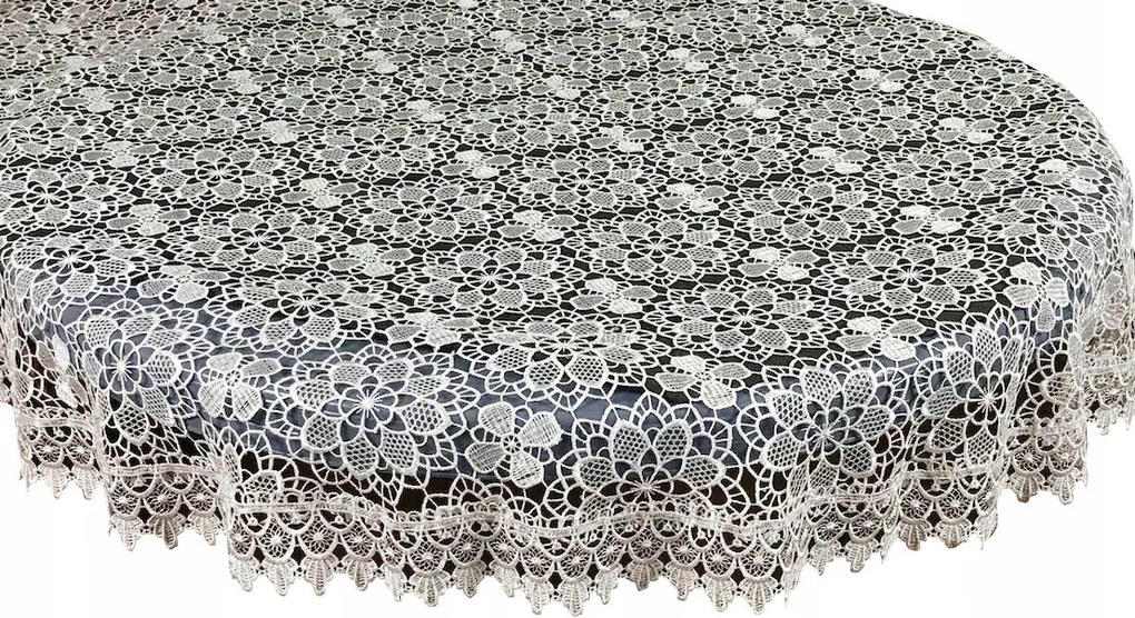 Abrosz Gipszből 110x160 Dekorációs Asztalra