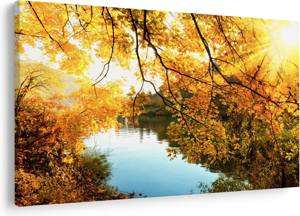 Kép - Őszi fa (90x60 cm)