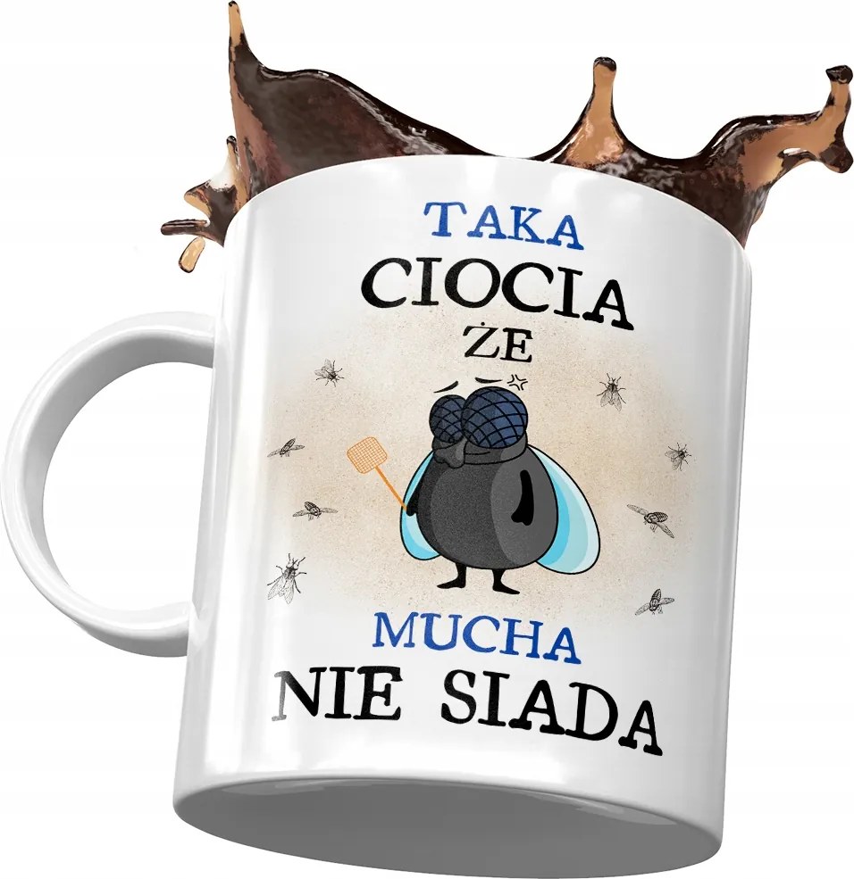 Nagynéni bögre Születésnapra Ajándék Nyomtatott Fotóval