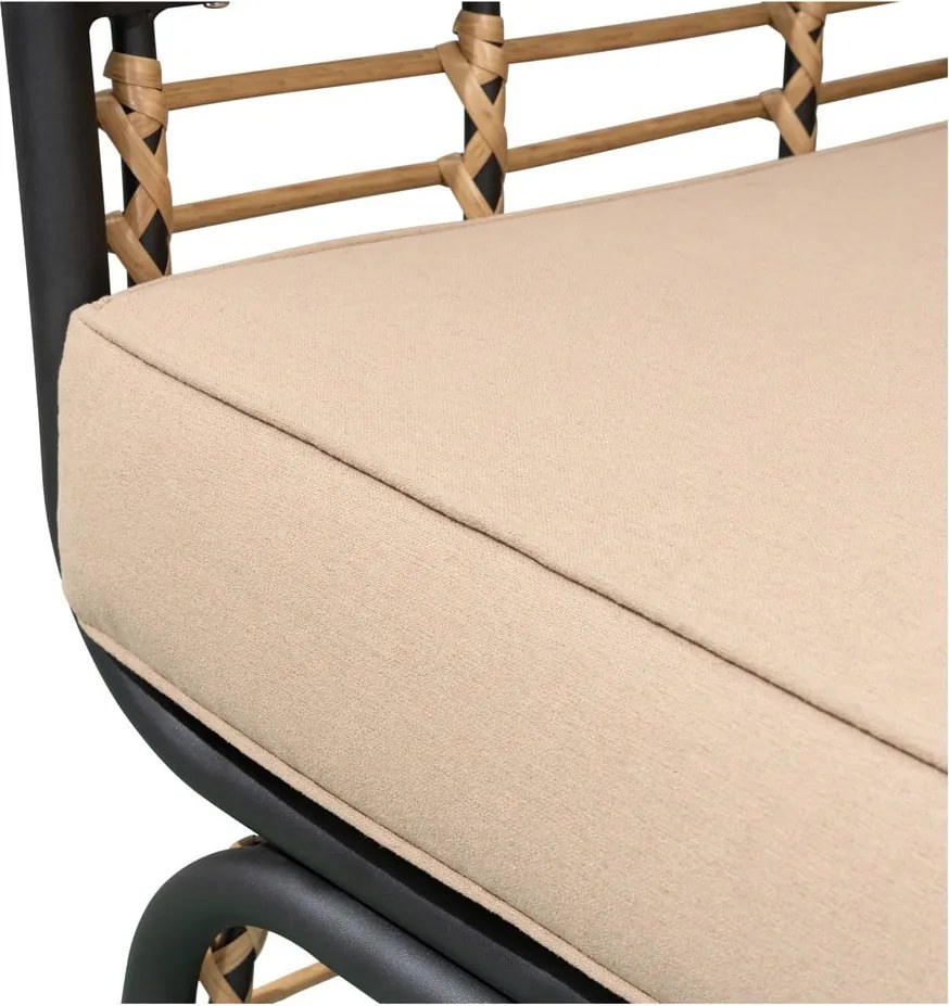 Bézs fém kerti fotel Paros – Garden Pleasure