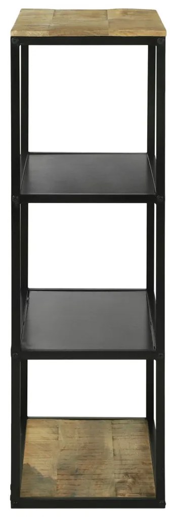 Könyvespolc 70x35x110 cm Solid Wood Rough Mango