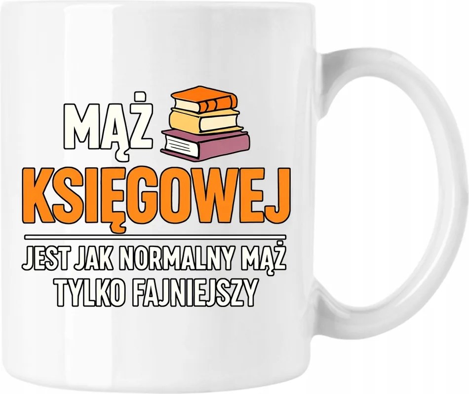 Könyvelő Férj bögre Boss Humor Fehér 330ml