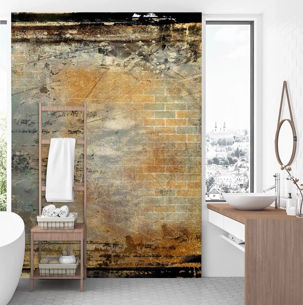 Gario Fotótapéta Fal és állat árnyékok Anyag: Vlies, Méret: 150 x 210 cm
