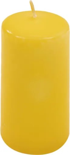 Paraffingyertya 10 cm 20 óra égési idő 16 db szett sárga