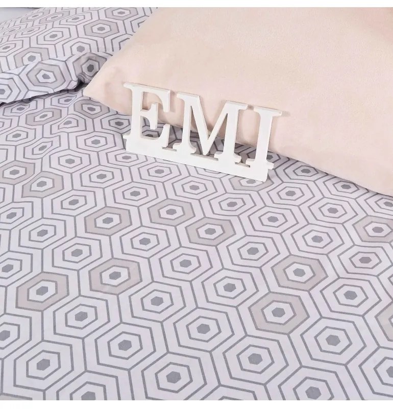 EMI Wilson pamut ágyneműhuzat, A standard egyszemélyes ágy szett tartalma: 1x 140x200 + 1x 70x90