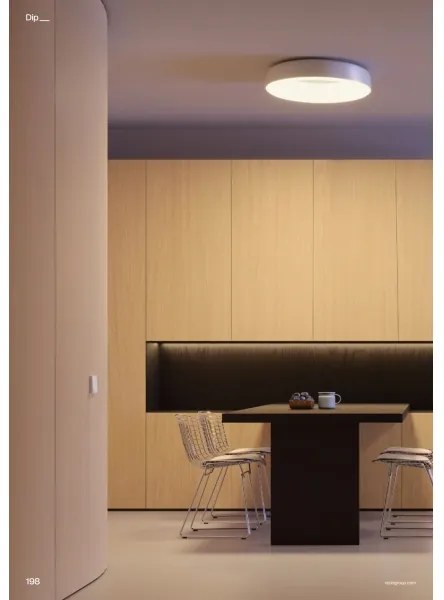 Redo 01-3941 - LED mennyezeti lámpa DIP LED/40W/230V átm. 62,4 cm fehér