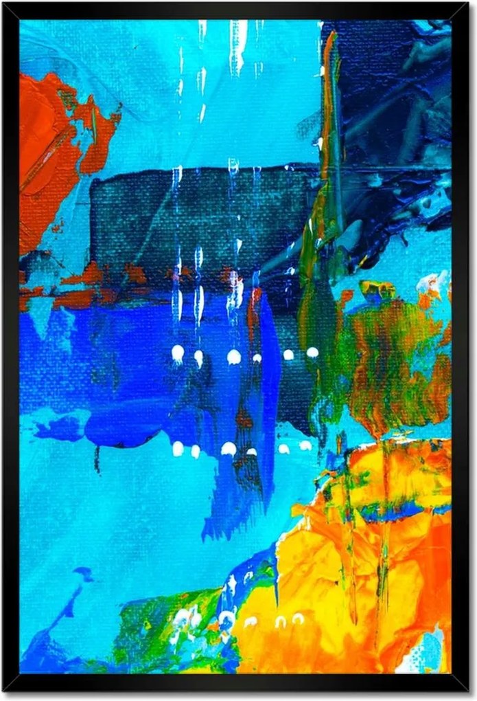 Poszterek keretben 40x60 Absztrakt Legyek