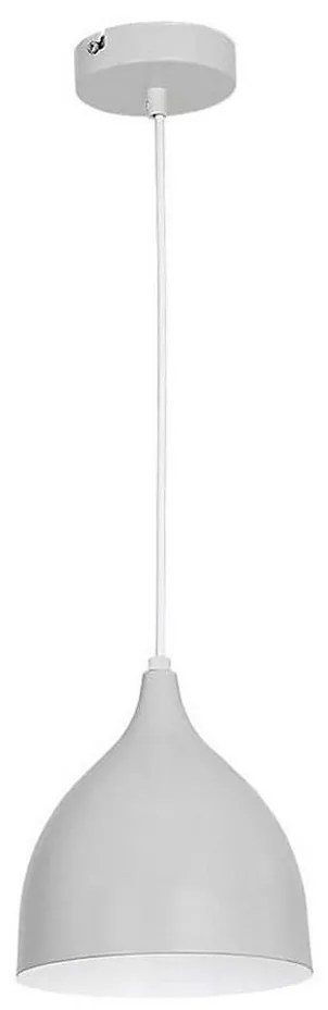 Csillár zsinóron NOAK 1xE27/15W/230V szürke