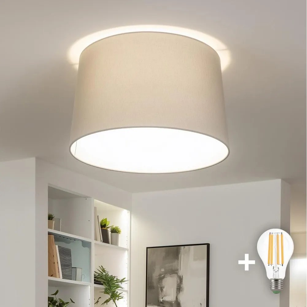 Brilagi - LED felületre szerelhető csillár CERIA 1xE27/40W/230V Ø 45 cm szürke
