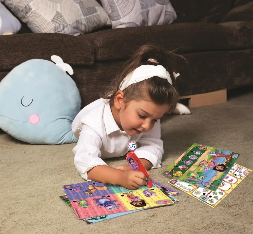 Dóra, a felfedező Adventure interaktív kvíz Clementoni