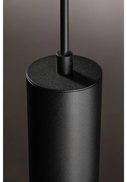 Lámpa Mennyezeti lámpatest TRESOS II, 3xGU10, aluminum, IP20, max. 3x20W, fekete