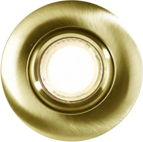 NORDLUX 2210100035 UMBERTO Fürdőszobai Beépíthető Lámpa Sárgaréz GU10 IP44