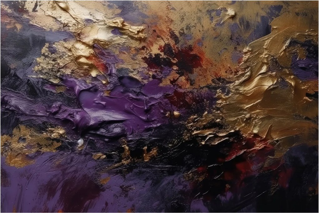 Kép - Texturált absztrakció (90x60 cm)