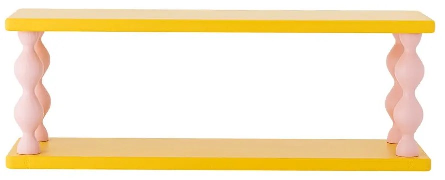Sárga többszintes gyerek polc 60 cm Bibiola – Bloomingville Mini