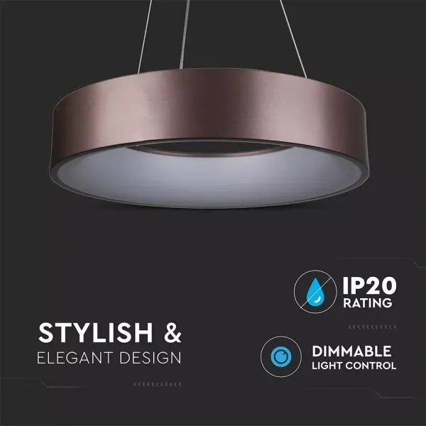 LED dimmelhető csillár zsinóron 1xLED/30W/230V
