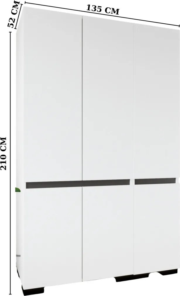 Floransa 135 - White, Anthracite v2