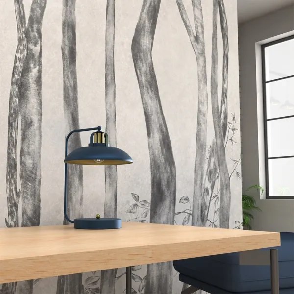 Asztali lámpa FELIX 1xE27/60W/230V kék