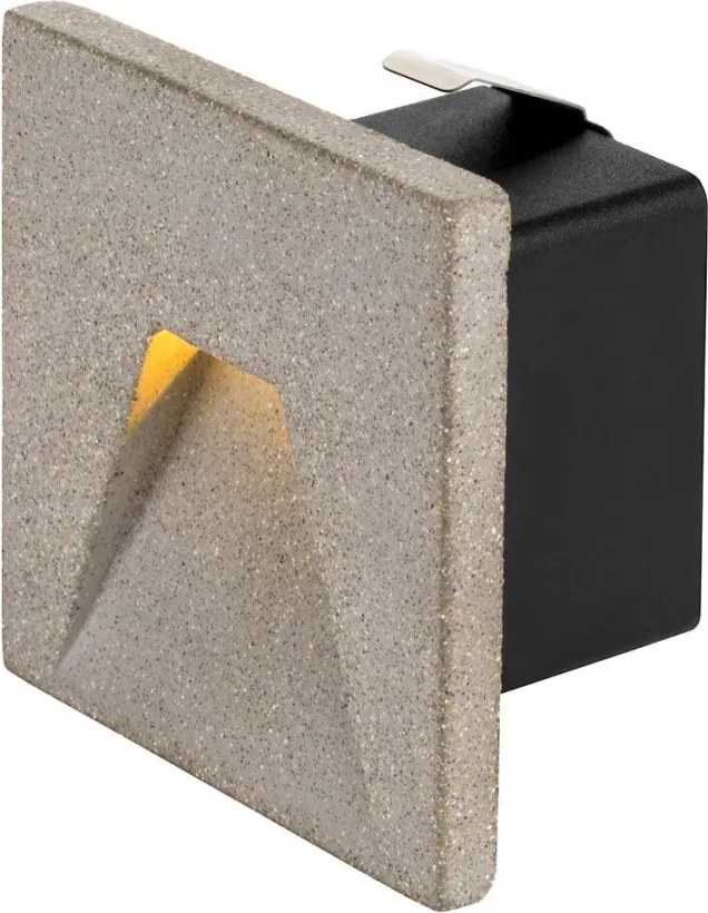 SLV 1006406 CONCRETO Kültéri Falba Építhető Lámpa Szürke LED IP65