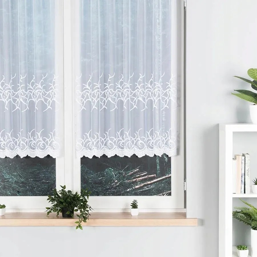 Zsakárd függöny méteráru, 110cm magas